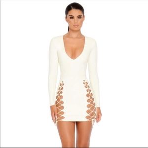 Oh Polly white dress NEW